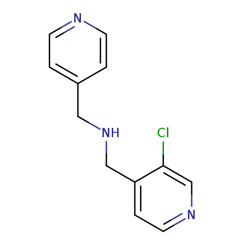 [(3-Chloropyridin-4-yl)methyl][(pyridin-4-yl)methyl]amine