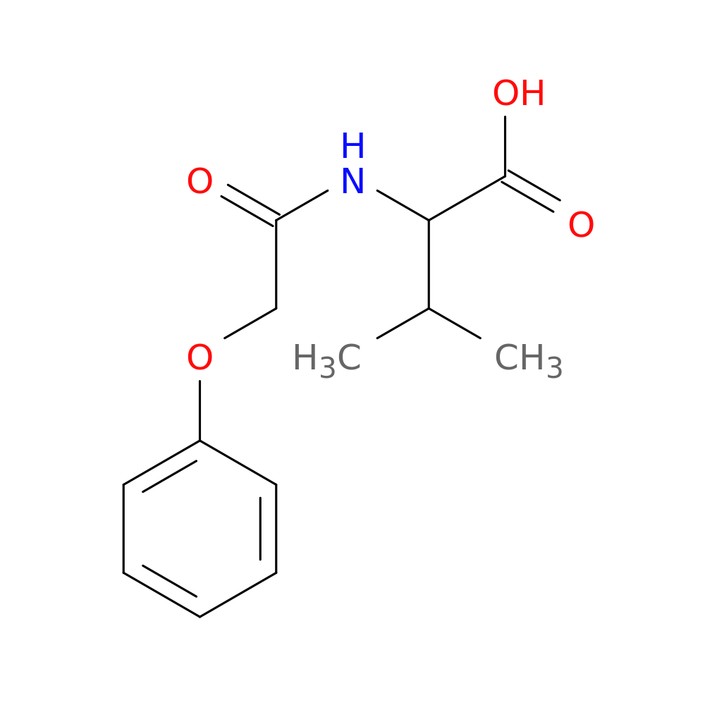 3-methyl-2-(2-phenoxyacetamido)butanoic acid
