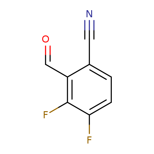 3,4-difluoro-2-formylbenzonitrile