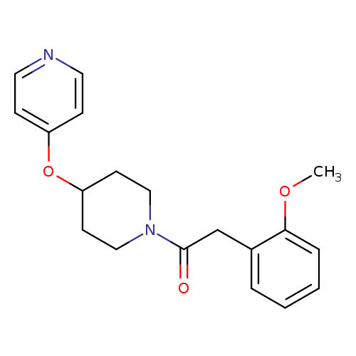 2-(2-methoxyphenyl)-1-[4-(pyridin-4-yloxy)piperidin-1-yl]ethan-1-one