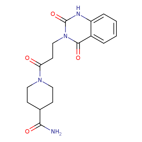1-[3-(2,4-dioxo-1,2,3,4-tetrahydroquinazolin-3-yl)propanoyl]piperidine-4-carboxamide