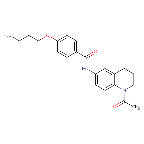 N-(1-acetyl-1,2,3,4-tetrahydroquinolin-6-yl)-4-butoxybenzamide
