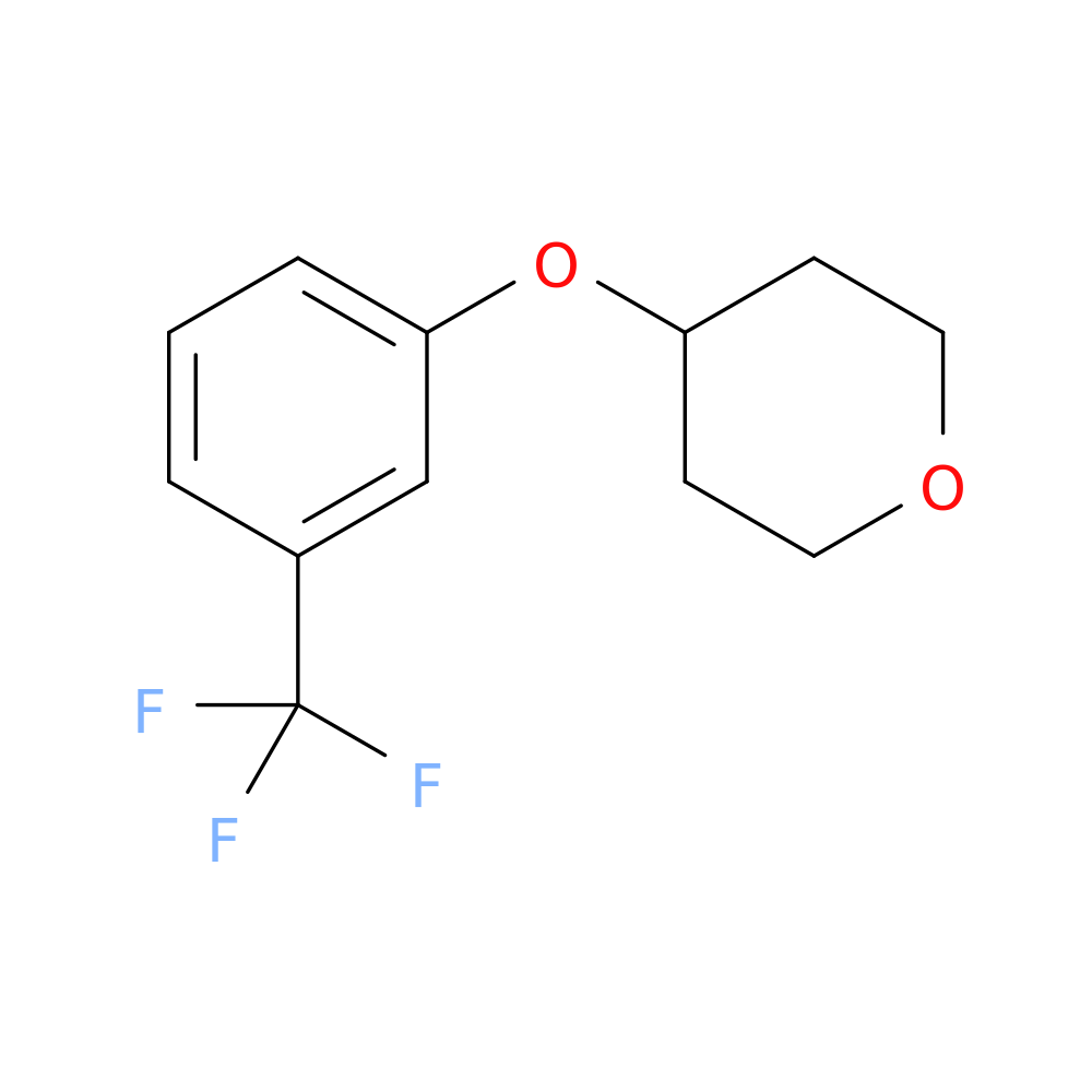 4-(3-Trifluoromethylphenoxy)tetrahydro-2H-pyran