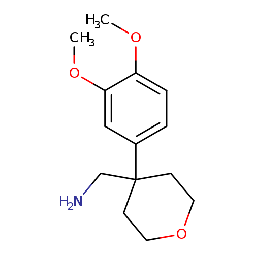 ([4-(3,4-Dimethoxyphenyl)tetrahydro-2h-pyran-4-yl]methyl)amine hydrochloride