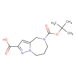 5-[(tert-Butoxy)carbonyl]-4H,5H,6H,7H,8H-pyrazolo[1,5-a][1,4]diazepine-2-carboxylic acid