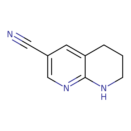 5,6,7,8-tetrahydro-1,8-naphthyridine-3-carbonitrile