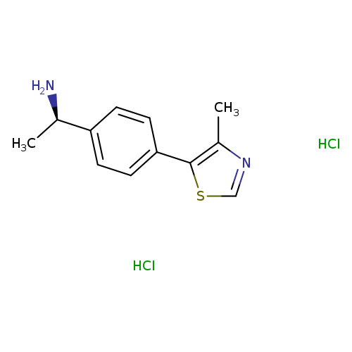 (1R)-1-[4-(4-methyl-1,3-thiazol-5-yl)phenyl]ethan-1-aminedihydrochloride