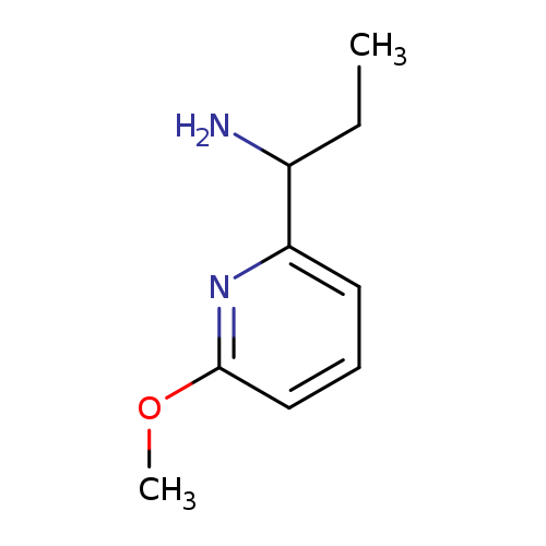 1-(6-methoxypyridin-2-yl)propan-1-amine