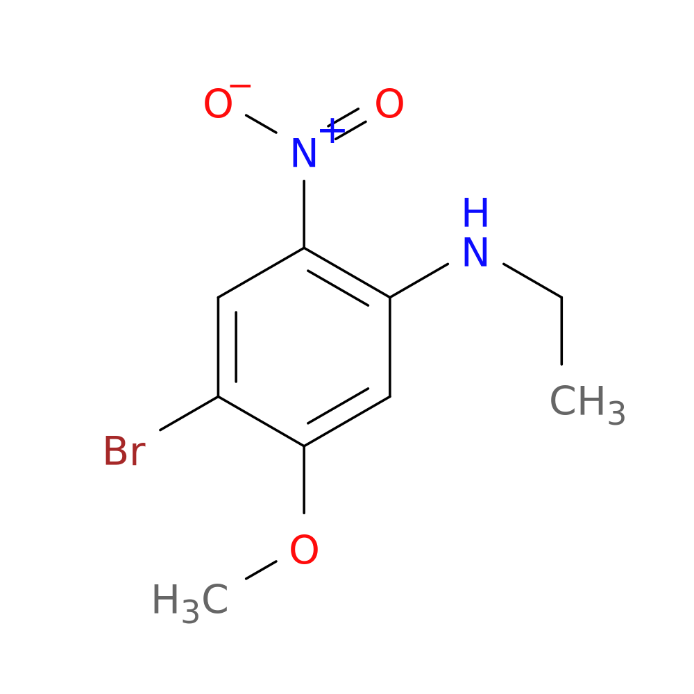 4-Bromo-N-ethyl-5-methoxy-2-nitroaniline