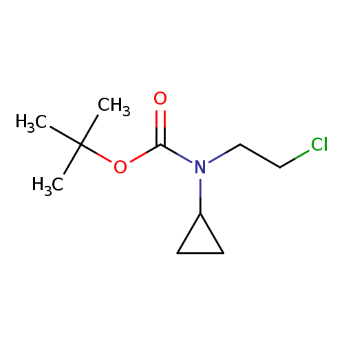 tert-butyl N-(2-chloroethyl)-N-cyclopropylcarbamate