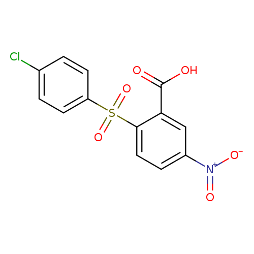 2-[(4-Chlorophenyl)sulfonyl]-5-nitrobenzoic acid