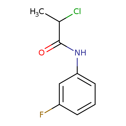 2-chloro-N-(3-fluorophenyl)propanamide