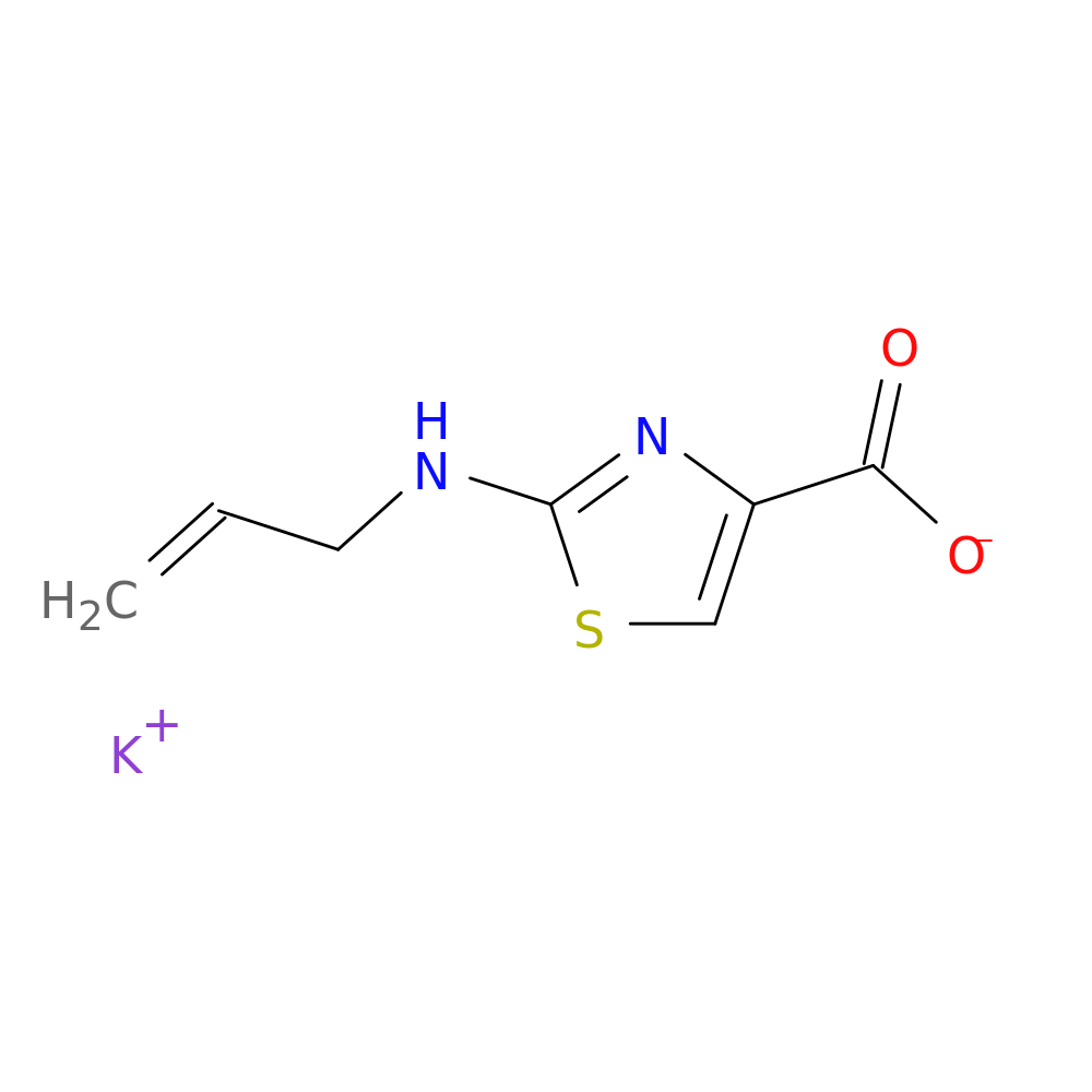 Potassium 2-(allylamino)-1,3-thiazole-4-carboxylate