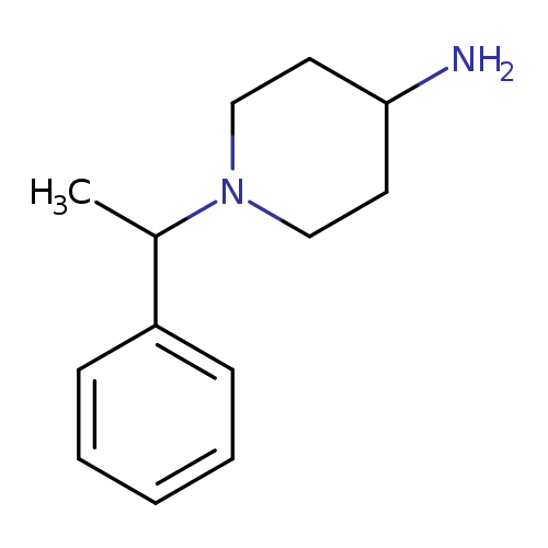 1-(1-phenylethyl)piperidin-4-amine