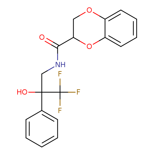 N-(3,3,3-trifluoro-2-hydroxy-2-phenylpropyl)-2,3-dihydro-1,4-benzodioxine-2-carboxamide