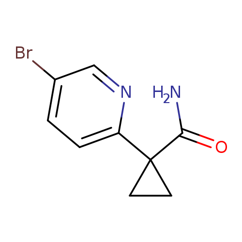 1-(5-Bromopyridin-2-yl)cyclopropanecarboxamide