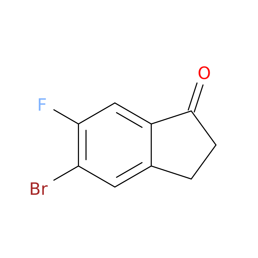 5-Bromo-6-fluoro-2,3-dihydro-1H-inden-1-one