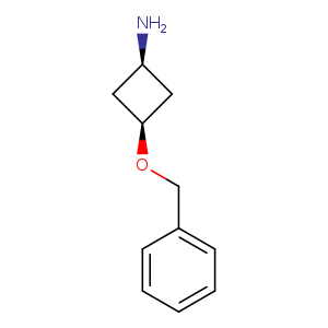 Cyclobutanamine, 3-(phenylmethoxy)-, cis-