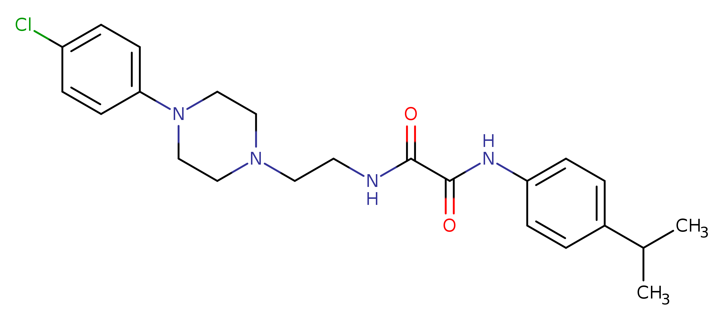 N-{2-[4-(4-chlorophenyl)piperazin-1-yl]ethyl}-N'-[4-(propan-2-yl)phenyl]ethanediamide