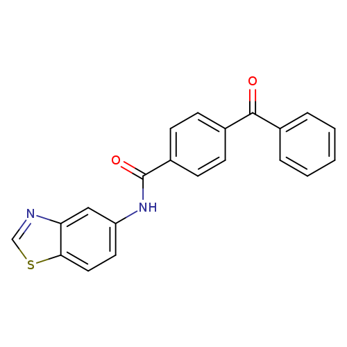 4-benzoyl-N-(1,3-benzothiazol-5-yl)benzamide