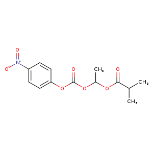 Propanoic acid, 2-Methyl-, 1-[[(4-nitrophenoxy)carbonyl]oxy]ethyl ester