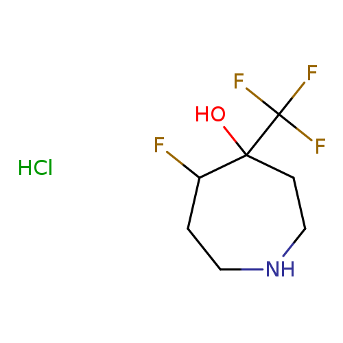 5-Fluoro-4-(trifluoromethyl)azepan-4-ol hydrochloride