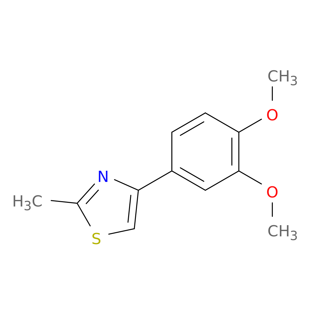 4-(3,4-dimethoxyphenyl)-2-methyl-1,3-thiazole