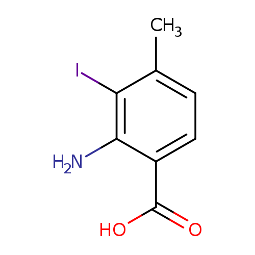 2-Amino-3-iodo-4-methylbenzoic acid