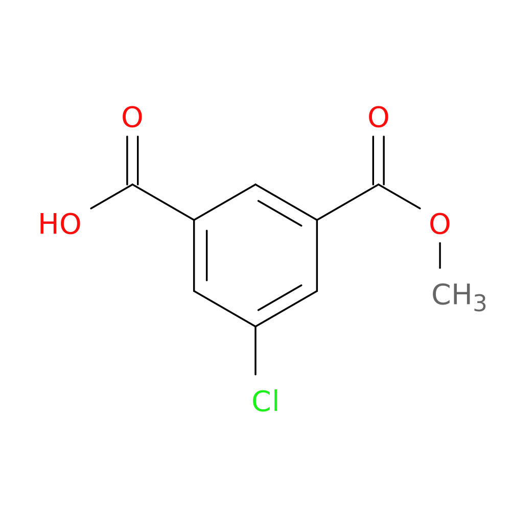 3-Chloro-5-(methoxycarbonyl)benzoic Acid