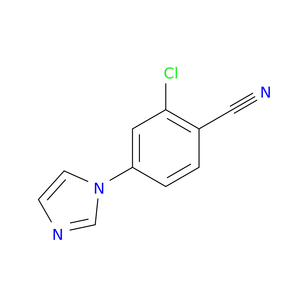 2-Chloro-4-(imidazol-1-yl)benzonitrile