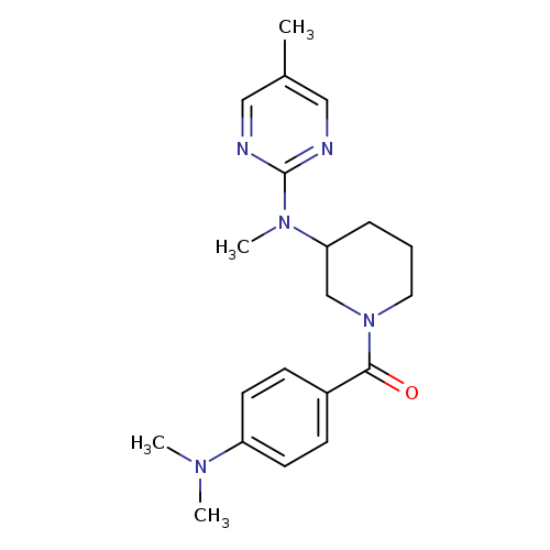 N-{1-[4-(dimethylamino)benzoyl]piperidin-3-yl}-N,5-dimethylpyrimidin-2-amine