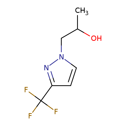 1-[3-(Trifluoromethyl)pyrazol-1-yl]propan-2-ol
