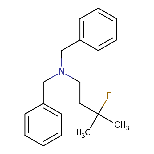 N,N-dibenzyl-3-fluoro-3-methylbutan-1-amine