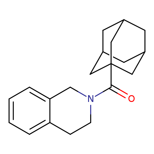 2-(adamantane-1-carbonyl)-1,2,3,4-tetrahydroisoquinoline