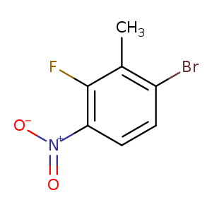 1-Bromo-3-Fluoro-2-Methyl-4-Nitrobenzene