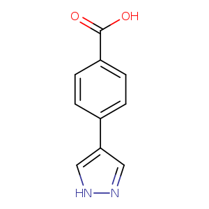 4-(1H-Pyrazol-4-yl)benzoic acid
