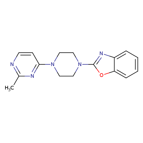 2-[4-(2-methylpyrimidin-4-yl)piperazin-1-yl]-1,3-benzoxazole