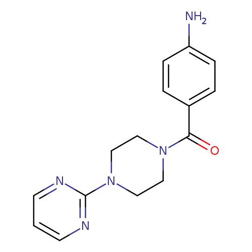 (4-Aminophenyl)[4-(2-pyrimidinyl)piperazino]methanone