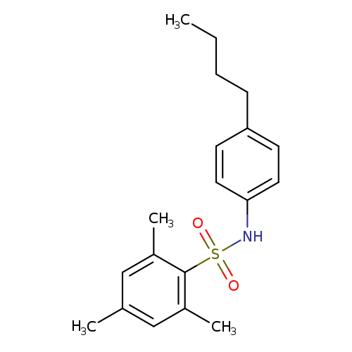 N-(4-butylphenyl)-2,4,6-trimethylbenzenesulfonamide