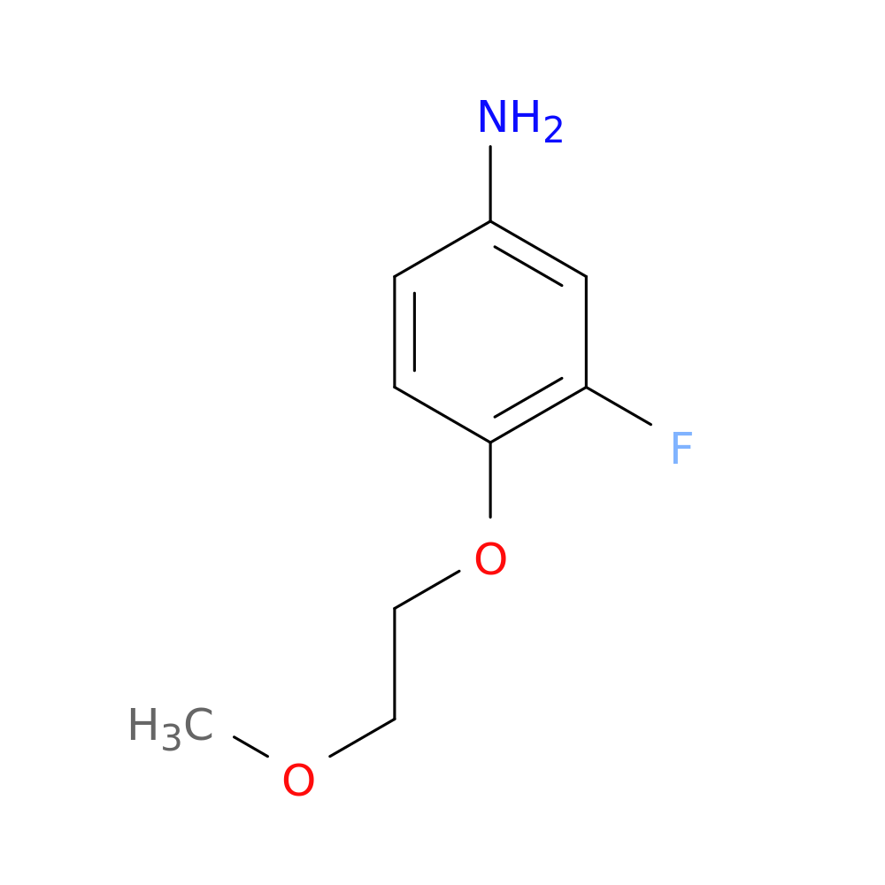 3-Fluoro-4-(2-methoxyethoxy)aniline