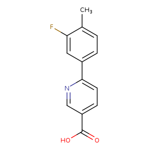 6-(3-Fluoro-4-methylphenyl)pyridine-3-carboxylic acid