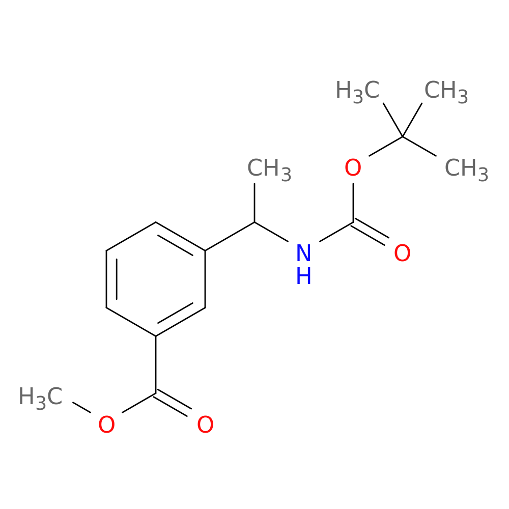 Methyl 3-(1-((tert-butoxycarbonyl)amino)ethyl)benzoate