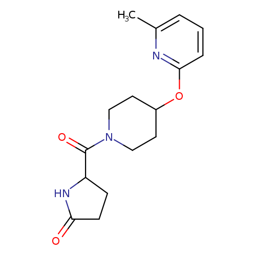 5-{4-[(6-methylpyridin-2-yl)oxy]piperidine-1-carbonyl}pyrrolidin-2-one