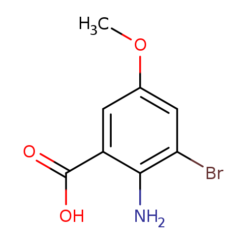 3-Bromo-5-methoxyanthranilic acid