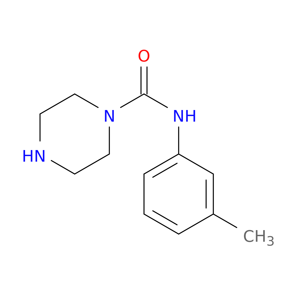N-(3-methylphenyl)piperazine-1-carboxamide