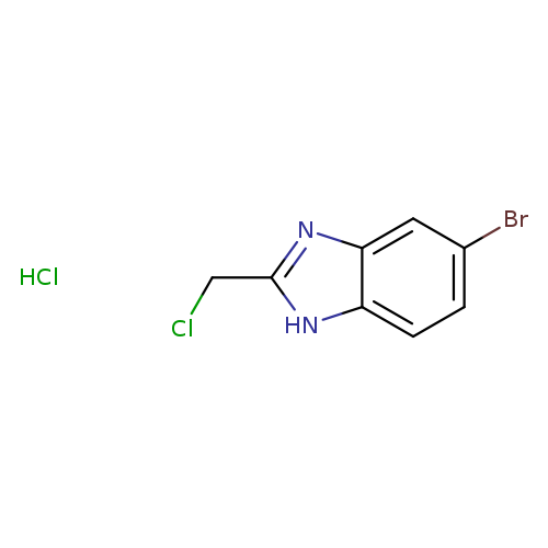 5-Bromo-2-(chloromethyl)-1H-1,3-benzodiazole hydrochloride