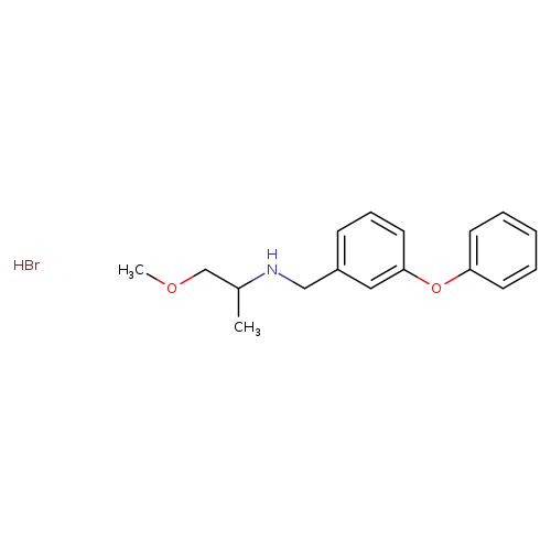 (2-methoxy-1-methylethyl)(3-phenoxybenzyl)amine hydrobromide