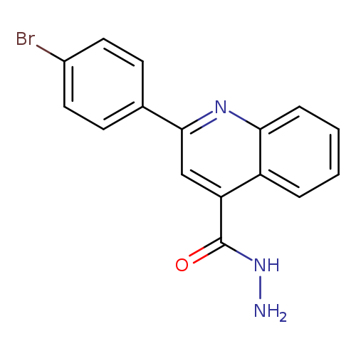 2-(4-Bromophenyl)quinoline-4-carbohydrazide