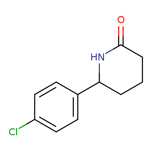 6-(4-chlorophenyl)piperidin-2-one