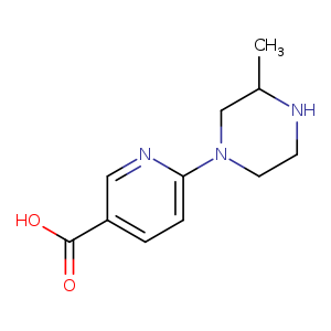 3-Pyridinecarboxylicacid, 6-(3-methyl-1-piperazinyl)-